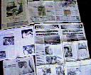 materias em jornal e TVs
